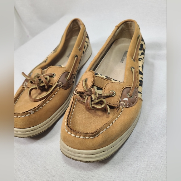 Paradise Shores leopard print loafers size 7.5 womens - Picture 3 of 7